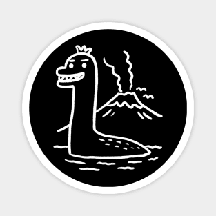 Dinosaur: prince ( Black ) Magnet